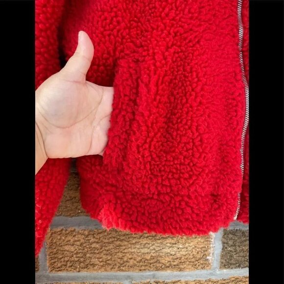 Tiger Mist Red Teddy Coat medium - Picture 3 of 7